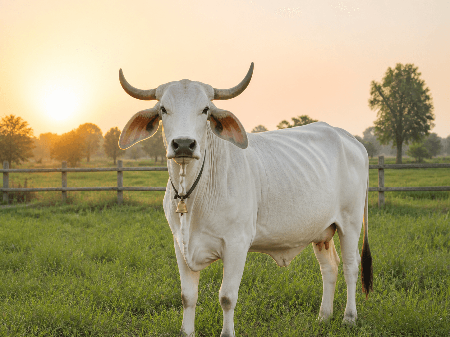 गौशाला में गाय